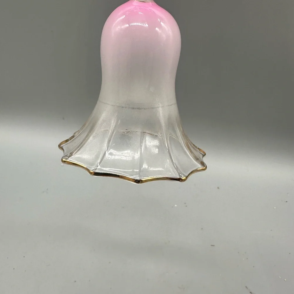 Artisan Glass Hummingbird with Pink and Green Accents
